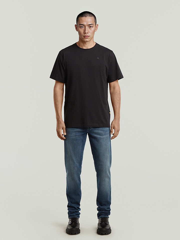 G-Star Dżinsy "3301" - Regular fit - w kolorze granatowym rozmiar: W34/L32