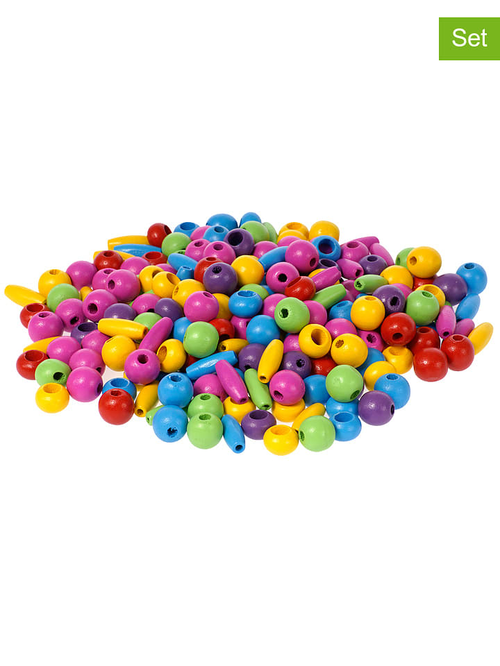 SUNNYSUE Drewniane koraliki w różnych wzorach rozmiar: onesize