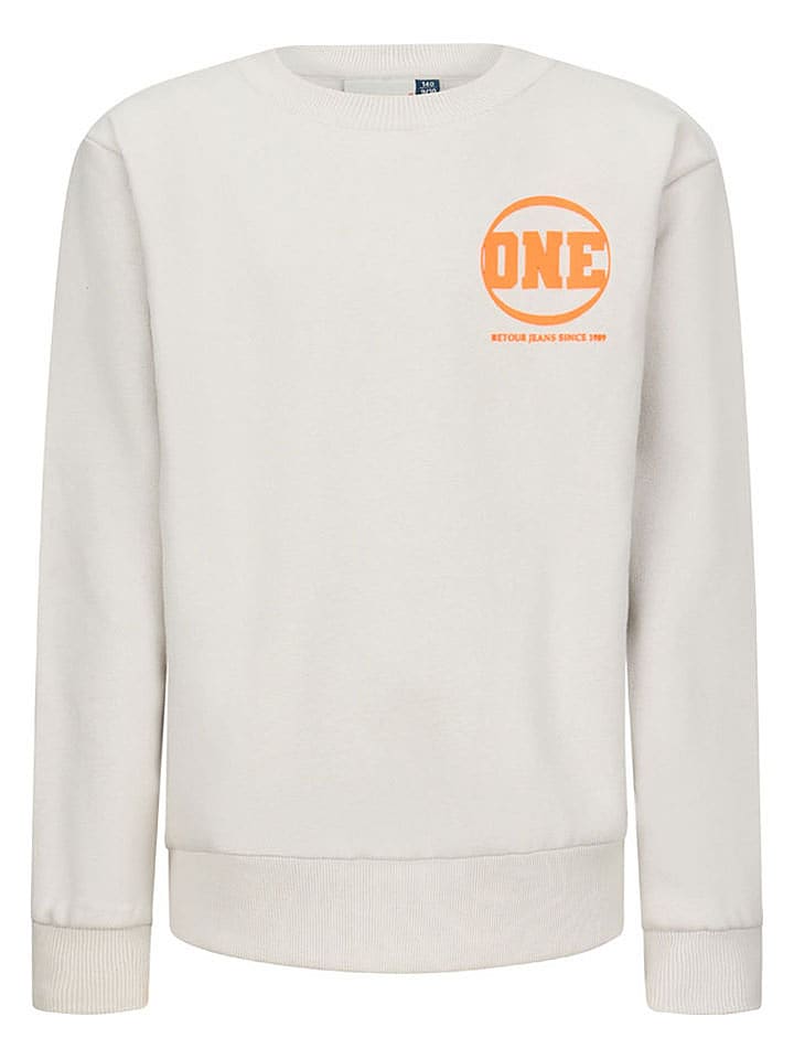 Retour Bluza "Joshua" w kolorze kremowym rozmiar: 170/176