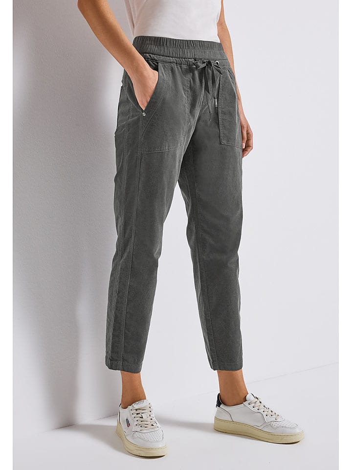 Street One Spodnie w kolorze antracytowym rozmiar: 36/L28