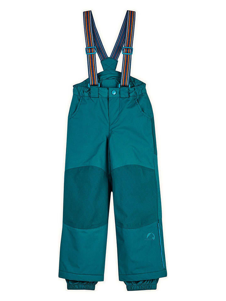 finkid Spodnie narciarskie "Ruuvi" w kolorze turkusowym rozmiar: 100/110