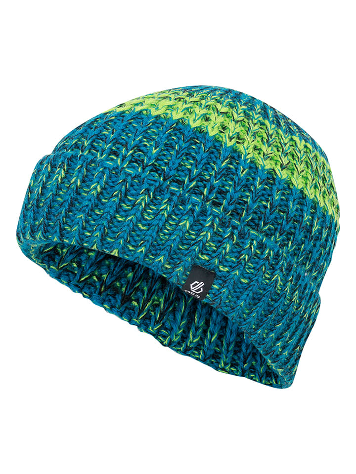 Dare 2b Czapka beanie "Mindless II" w kolorze zielono-niebieskim rozmiar: 128-140