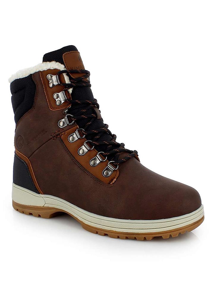 Kimberfeel Botki zimowe "Kyllian" w kolorze ciemnobrązowym rozmiar: 39