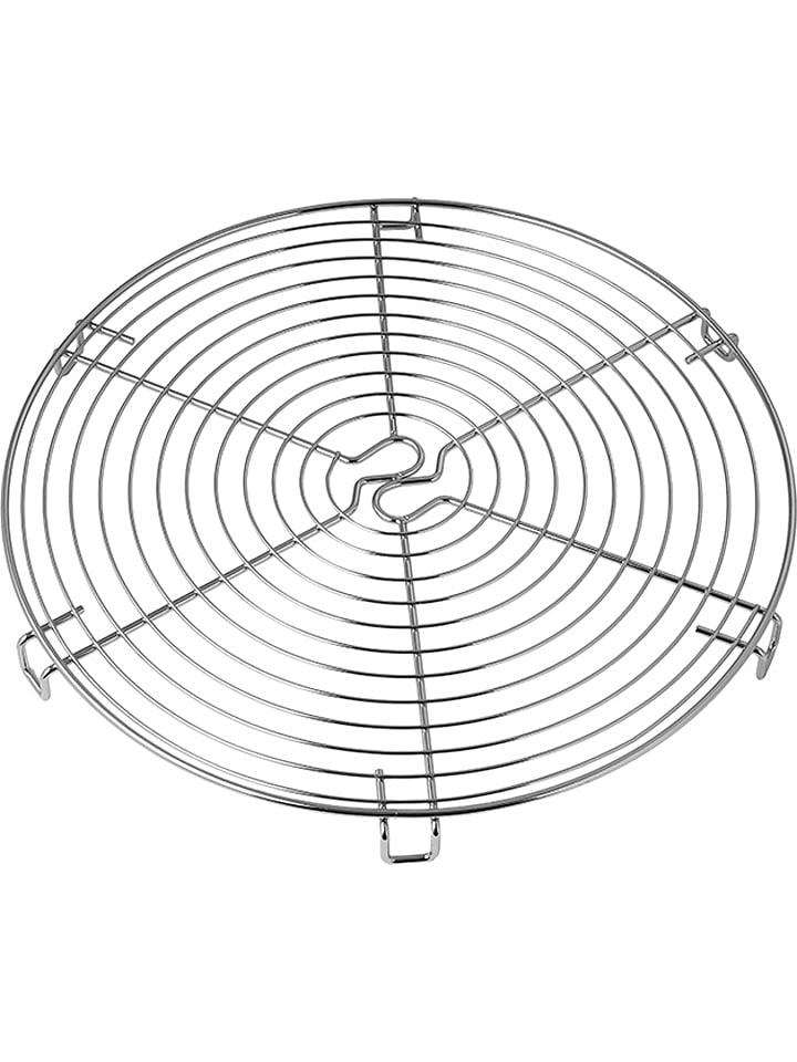 Dr. Oetker Ruszt kuchenny w kolorze srebrnym - Ø 32 cm rozmiar: onesize