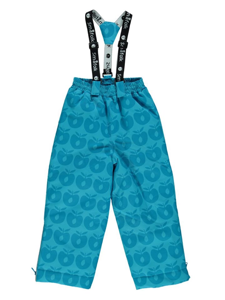 Småfolk Spodnie narciarskie "Apple" w kolorze niebieskim rozmiar: 104/110
