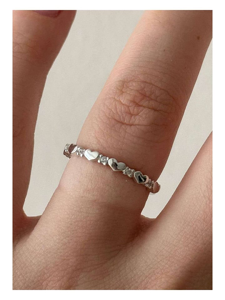 Lodie Silver Pierścionek z cyrkoniami rozmiar: onesize