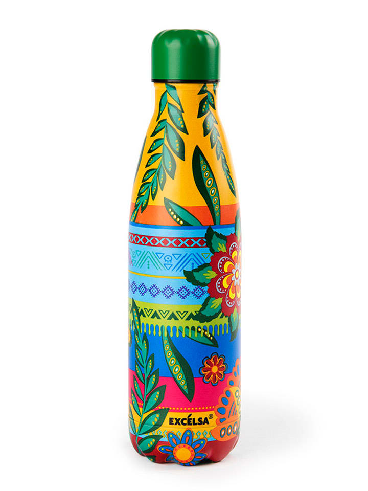 Trendy Kitchen by EXCÉLSA Butelka termiczna ze wzorem - 500 ml rozmiar: onesize
