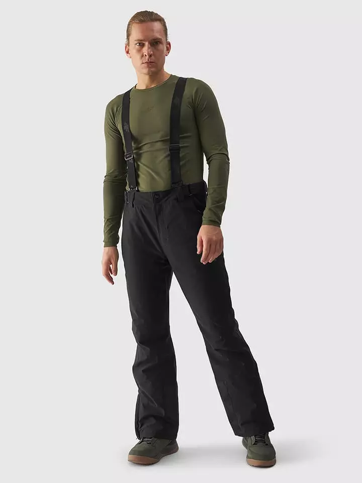 4F Spodnie narciarskie w kolorze ciemnoszaro-niebieskim rozmiar: M