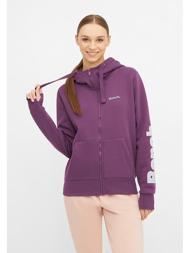 Bench Bluza "Darcine" w kolorze fioletowym rozmiar: 40