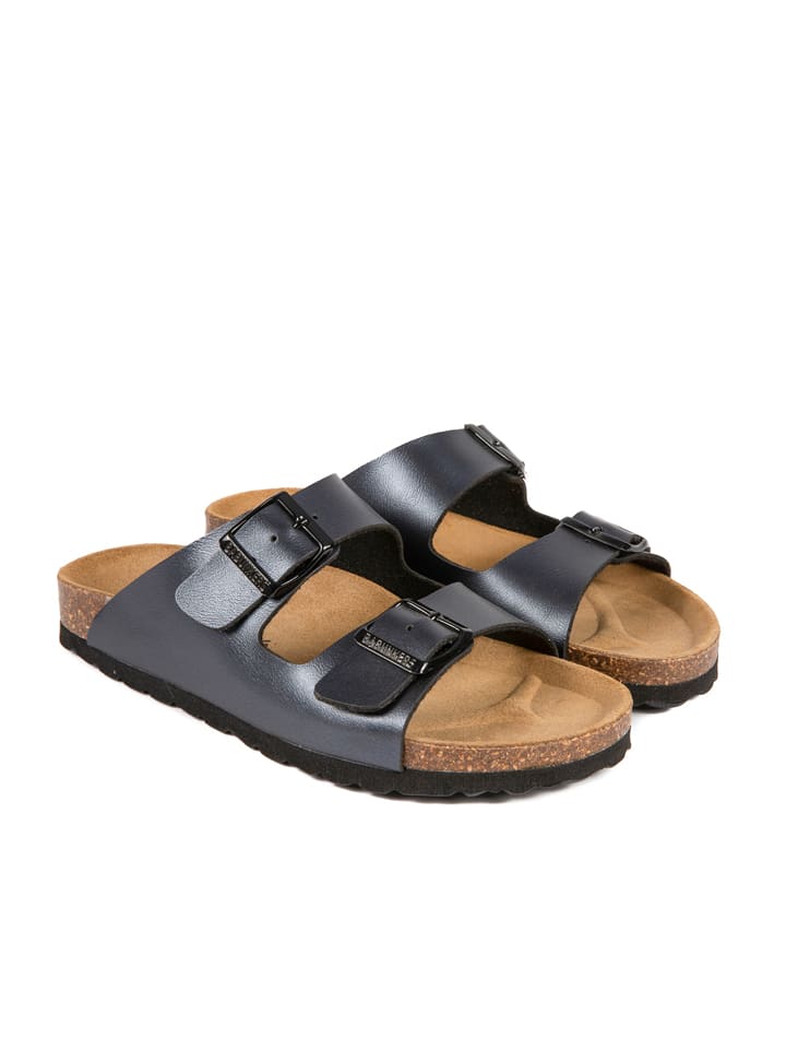 BABUNKERS Family Klapki w kolorze czarnym rozmiar: 41