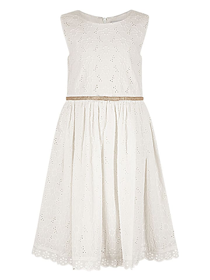 happy girls by Eisend Sukienka w kolorze kremowym rozmiar: 104