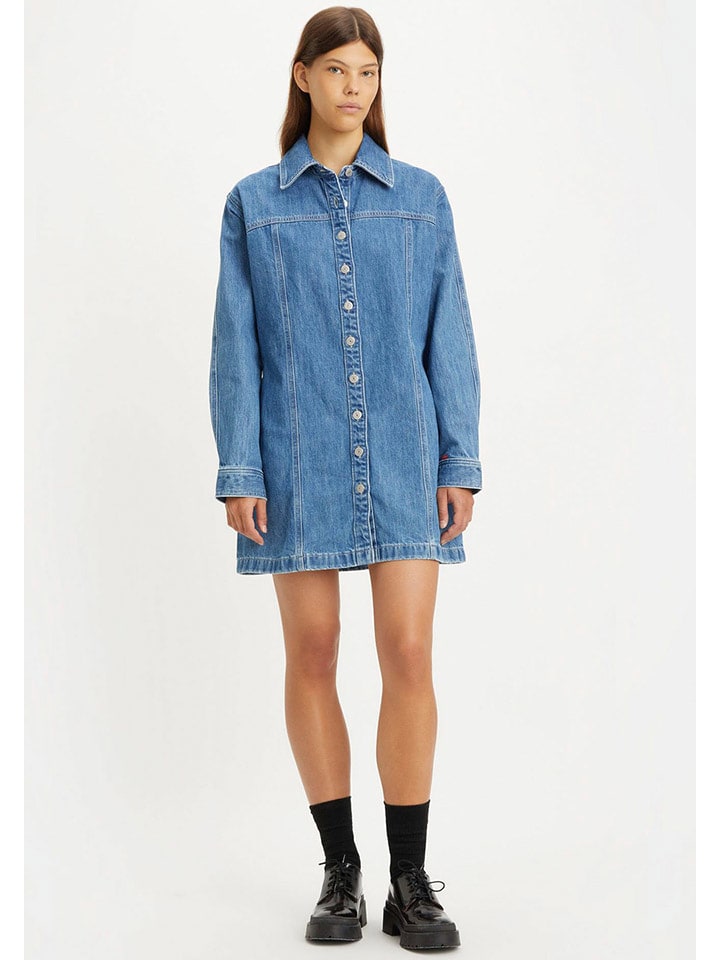 Levi´s Sukienka dżinsowa "Shay" w kolorze niebieskim rozmiar: M
