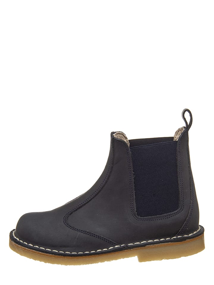 kmins Skórzane sztyblety w kolorze granatowym rozmiar: 37