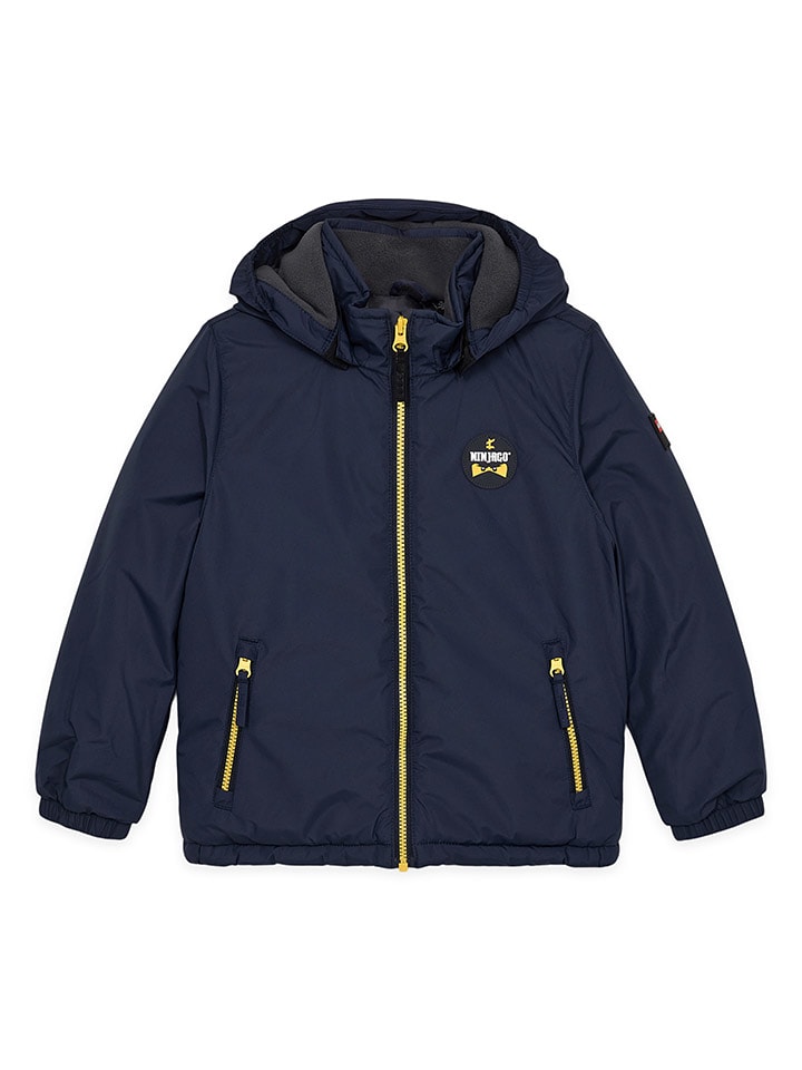 LEGO Kurtka zimowa w kolorze granatowym rozmiar: 140