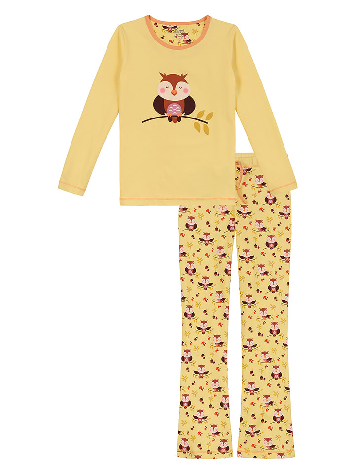 Claesens Piżama w kolorze żółtym rozmiar: 116