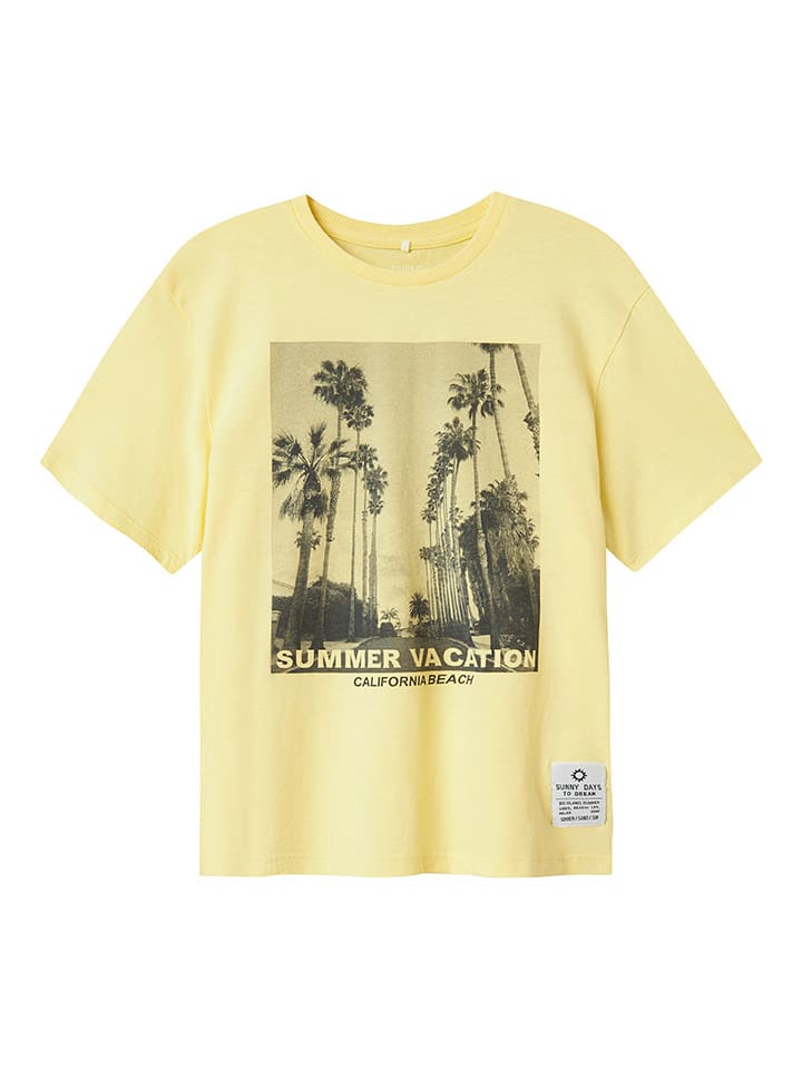 name it Koszulka "Jargo" w kolorze żółtym rozmiar: 158/164