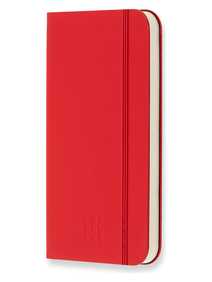 Moleskine Powerbank w kolorze czerwonym - 4000 mAh rozmiar: onesize