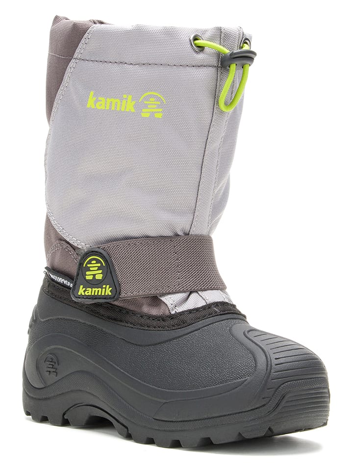 Kamik Kozaki zimowe "Iceball" w kolorze szarym rozmiar: 25