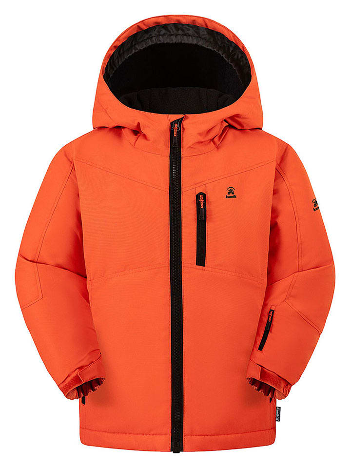 Kamik Kurtka zimowa "Niko" w kolorze pomarańczowym rozmiar: 110