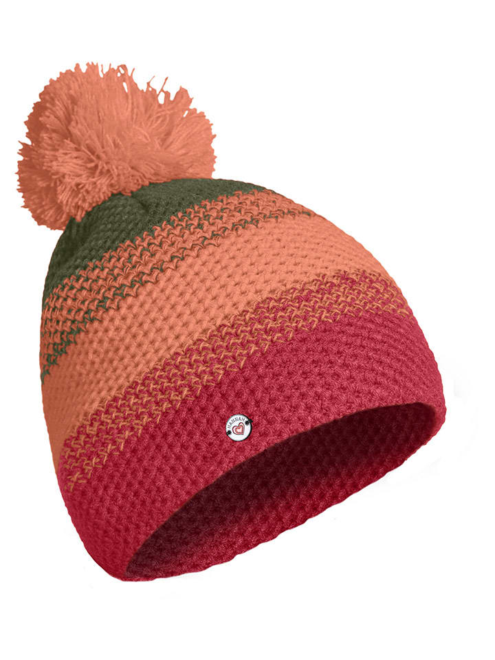 Hannah Czapka w kolorze jasnoróżowo-czerwonym rozmiar: UNI