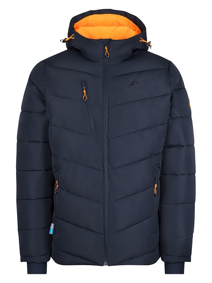 Westfjord Kurtka zimowa "Kirkjufell" w kolorze granatowym rozmiar: 4XL