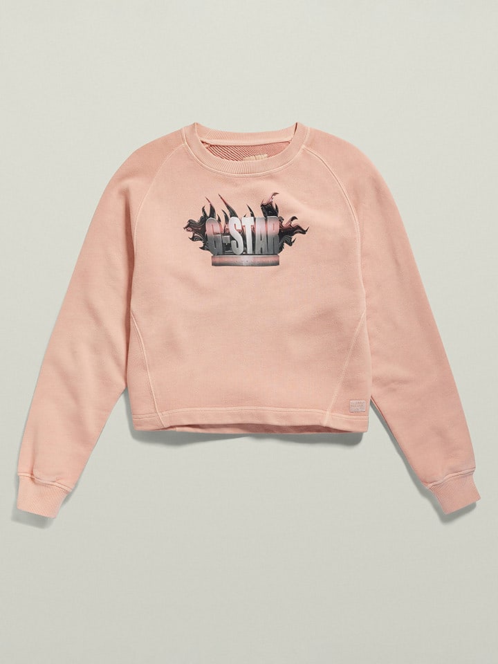 G-Star Bluza w kolorze jasnoróżowym rozmiar: M