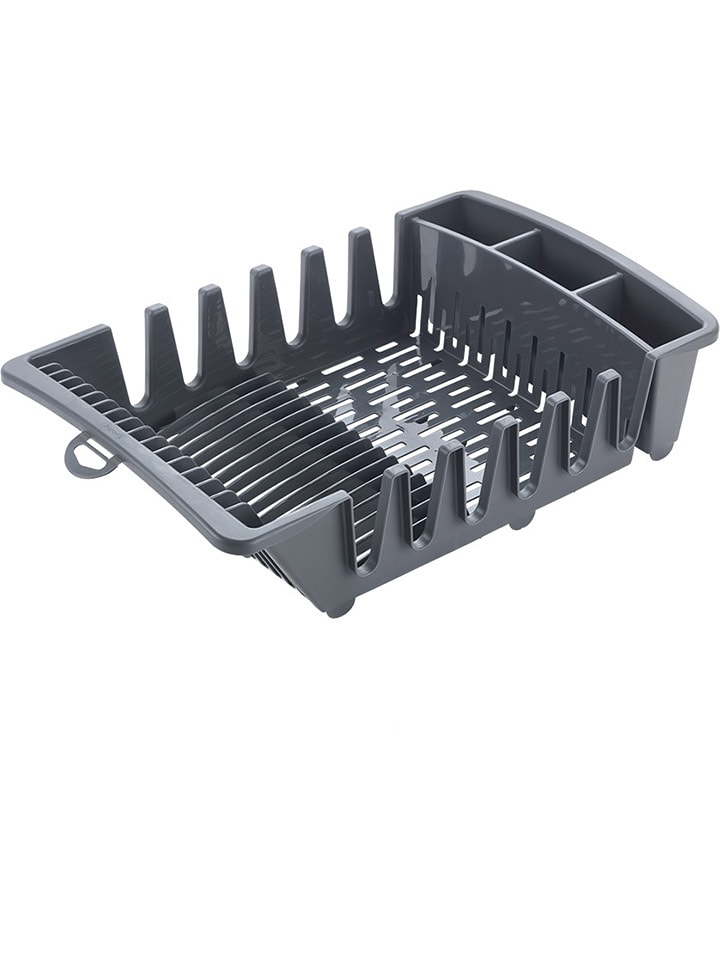 metaltex Ociekacz "Smartex” w kolorze szarym do naczyń - 45 x 12 x 29 cm rozmiar: onesize