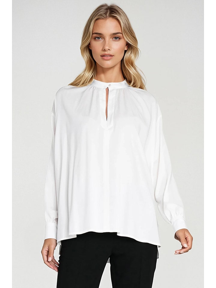 Nife Bluzka w kolorze białym rozmiar: 40/42