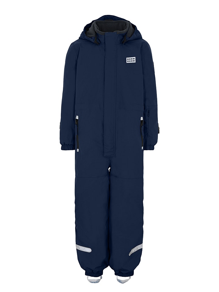 LEGO Kombinezon zimowy "Jipe 701" w kolorze granatowym rozmiar: 122