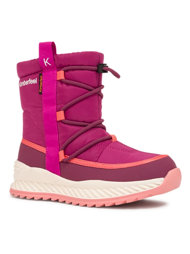 Kimberfeel Kozaki zimowe "Gino" w kolorze różowym rozmiar: 32
