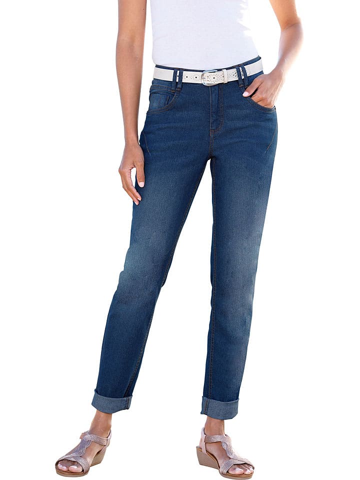 Heine Dżinsy w kolorze niebieskim rozmiar: 44