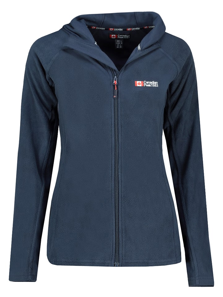 Canadian Peak Kurtka polarowa "Tugoodeak" w kolorze granatowym rozmiar: XL
