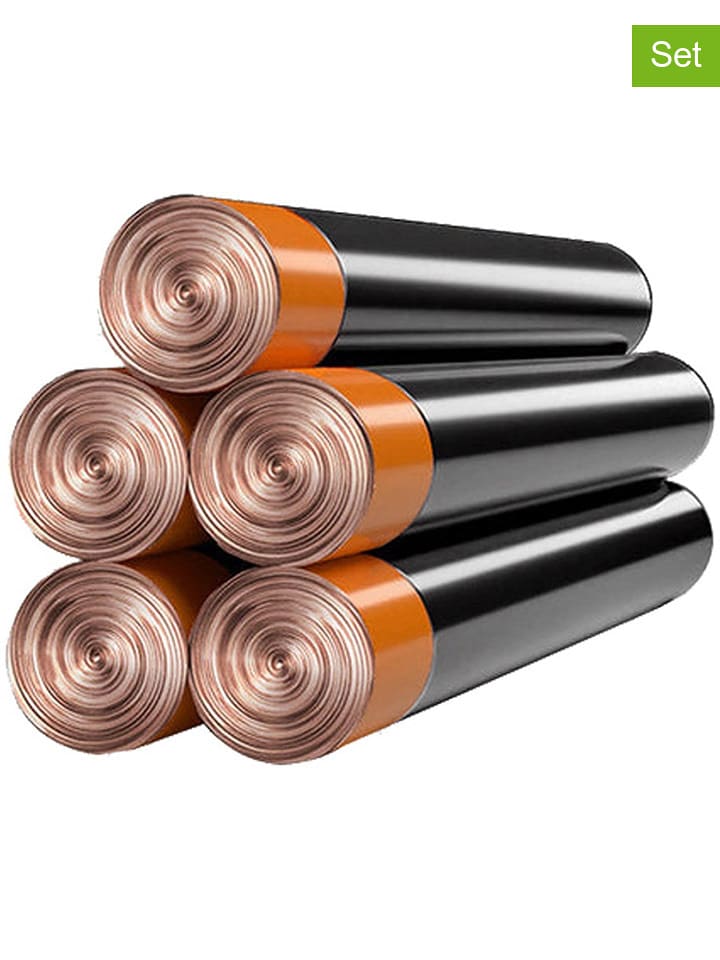 Joybos Worki (5 szt.) w kolorze czarnym na śmieci - 5 x 75 szt. rozmiar: onesize