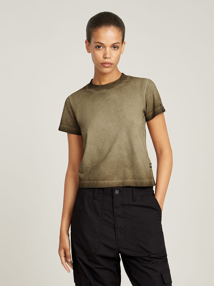 G-Star Koszulka w kolorze khaki rozmiar: L