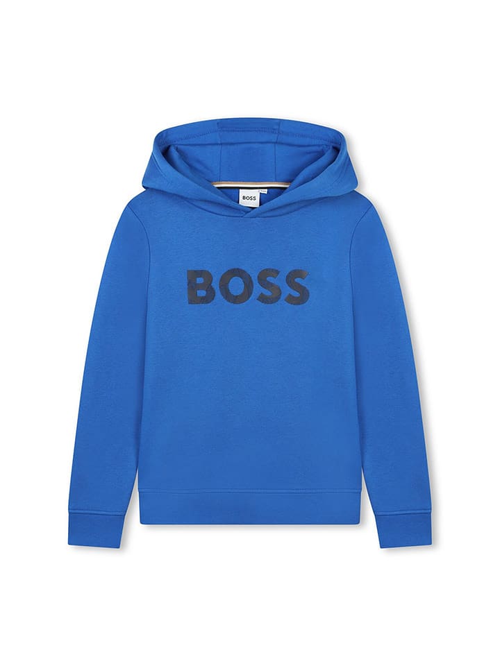 Hugo Boss Kids Bluza w kolorze niebieskim rozmiar: 152