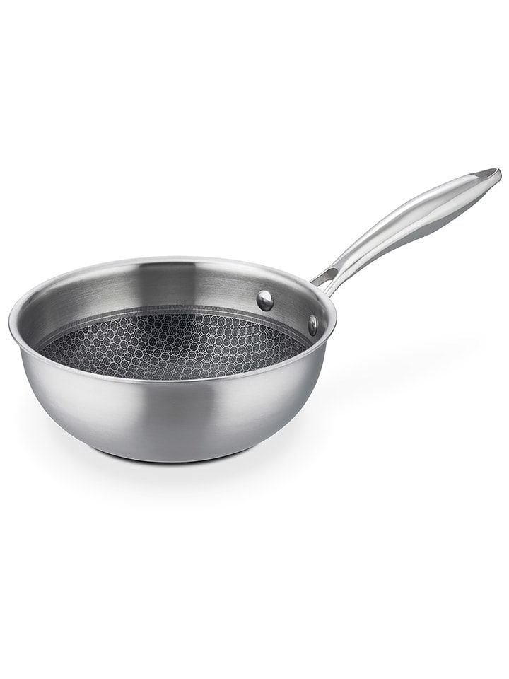 GSW Patelnia "Inoxxa" w kolorze srebrnym - Ø 24 cm rozmiar: onesize