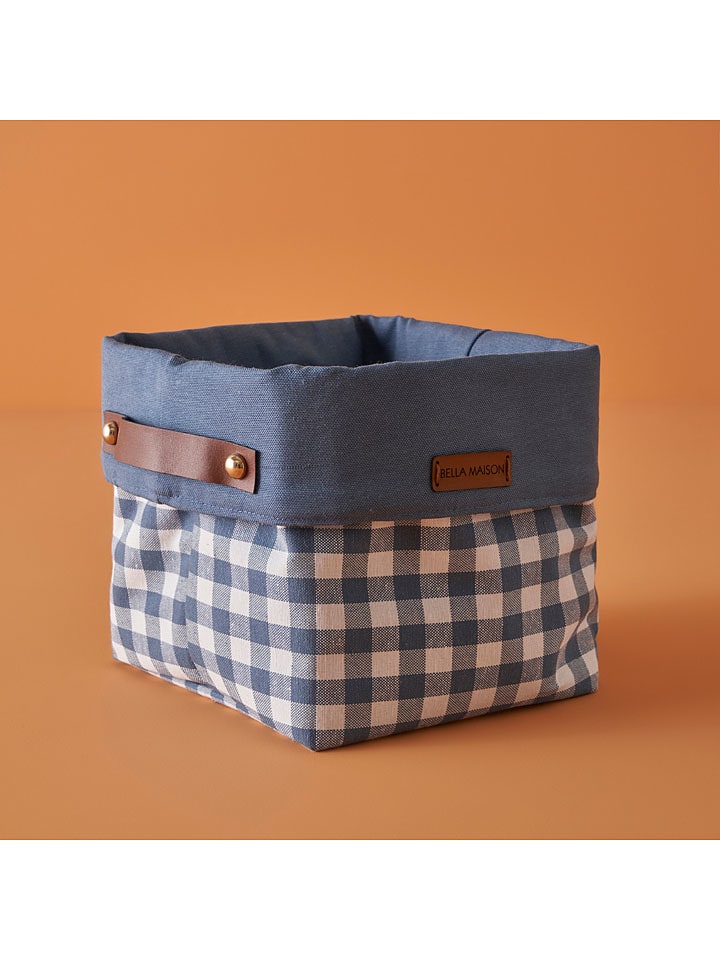 BELLA MAISON Kosz w kolorze niebieskim - 18 x 22 x 18 cm rozmiar: onesize