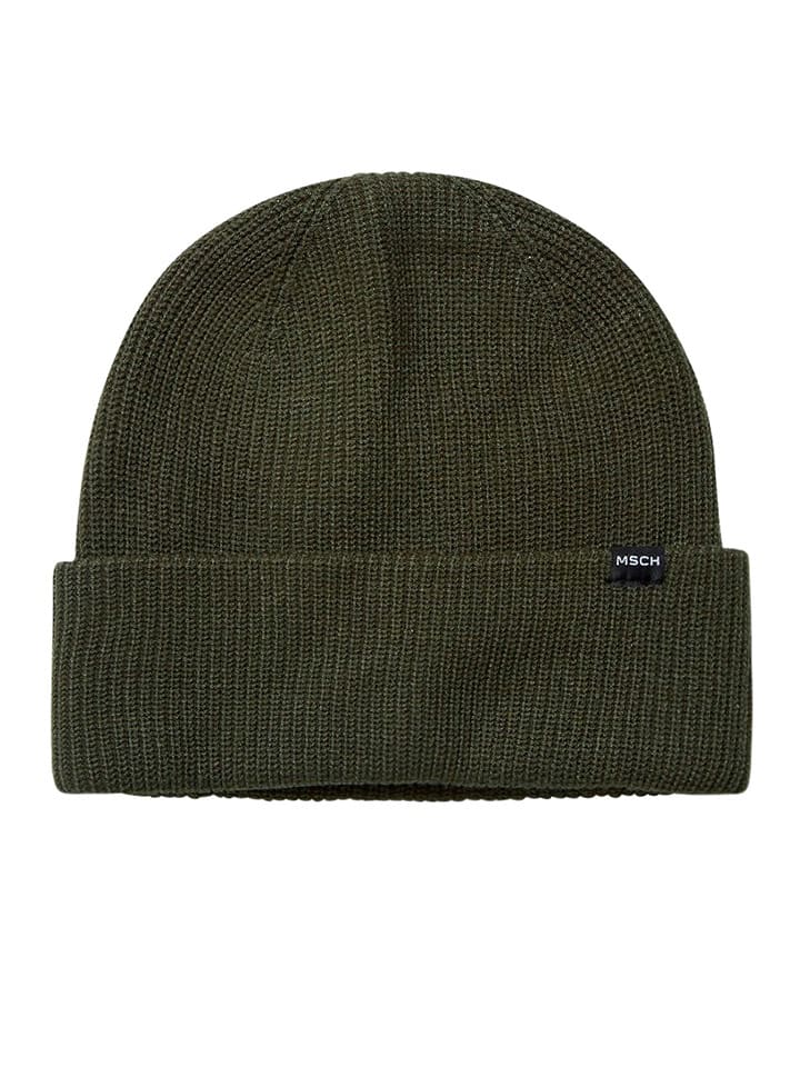 MOSS COPENHAGEN Czapka beanie "Rachelle" w kolorze khaki rozmiar: onesize