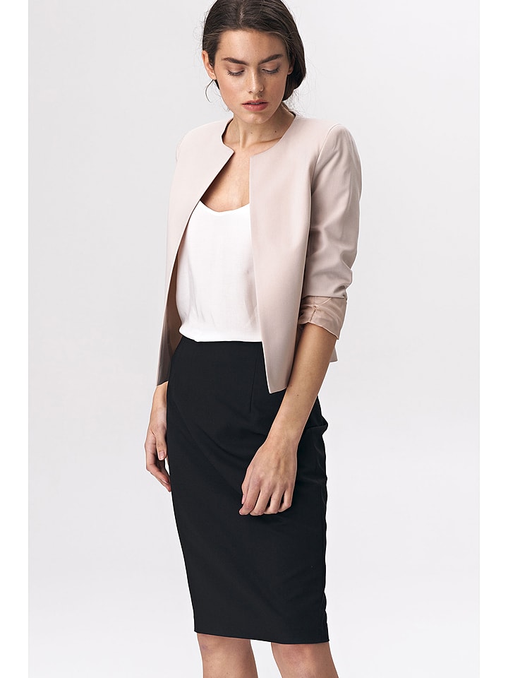 Nife Blezer w kolorze beżowym rozmiar: 44