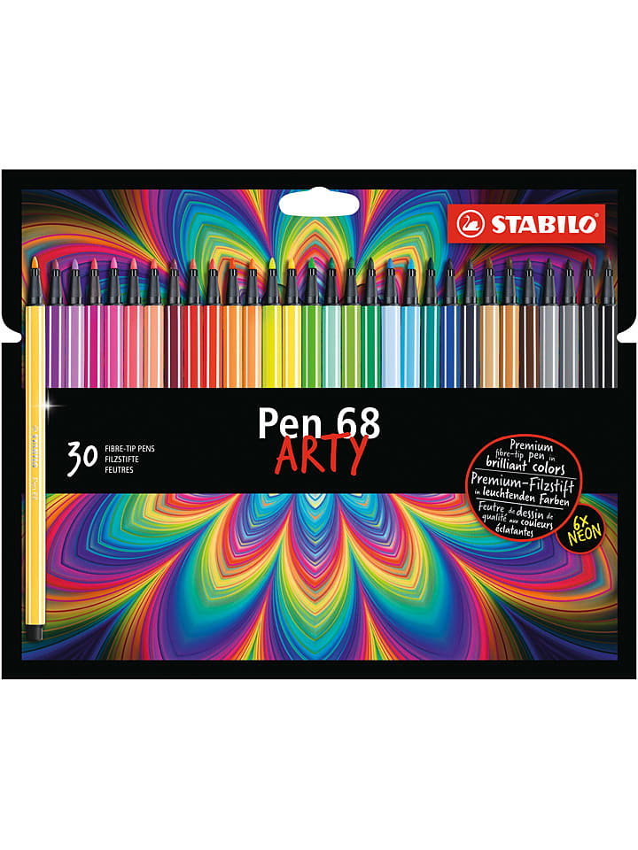 STABILO Mazaki (30 szt.) "STABILO Pen 68-ARTY" rozmiar: onesize