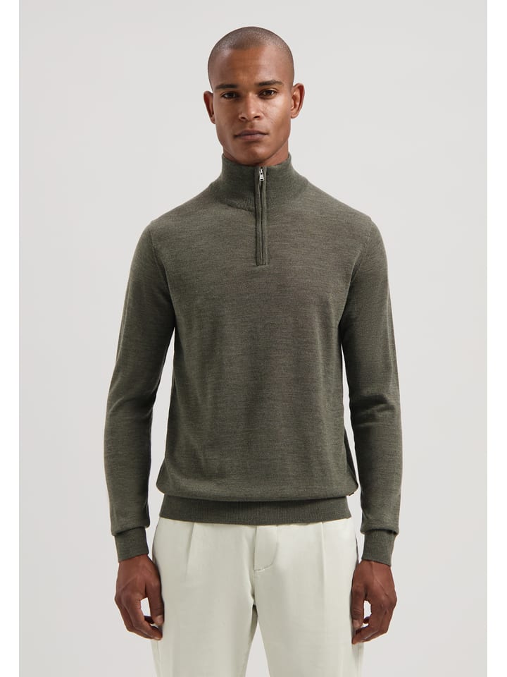 DSTREZZED Wełniany sweter w kolorze khaki rozmiar: 3XL