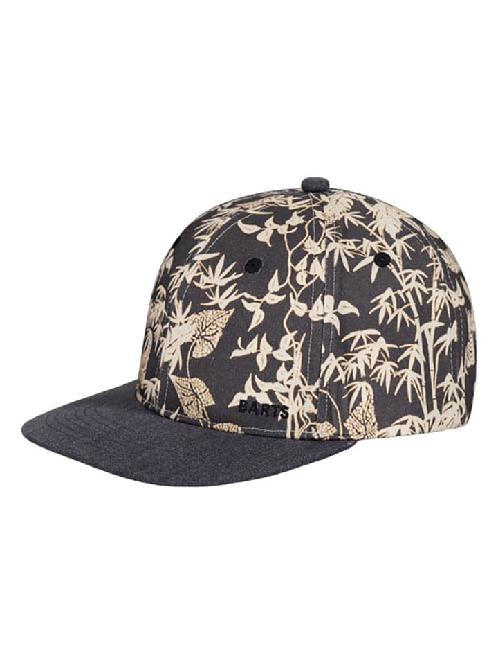 Barts Czapka "Blaize" w kolorze antracytowo-beżowym rozmiar: 53 cm