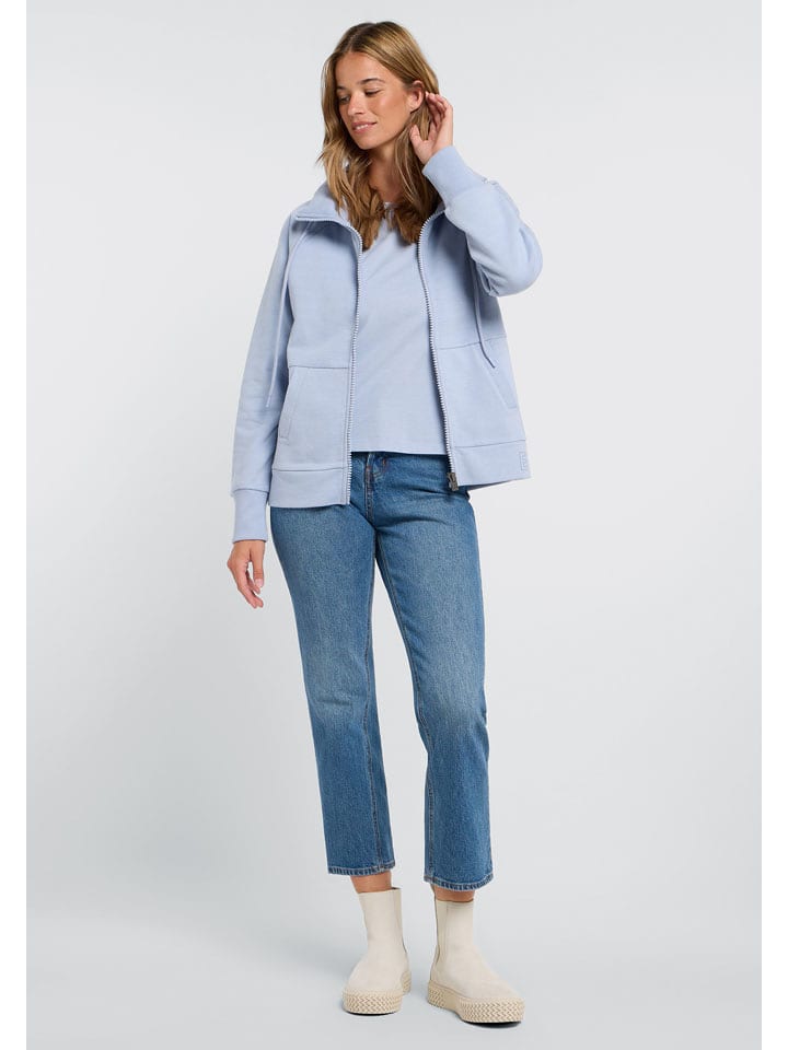 ELBSAND Bluza "Airin" w kolorze błękitnym rozmiar: M