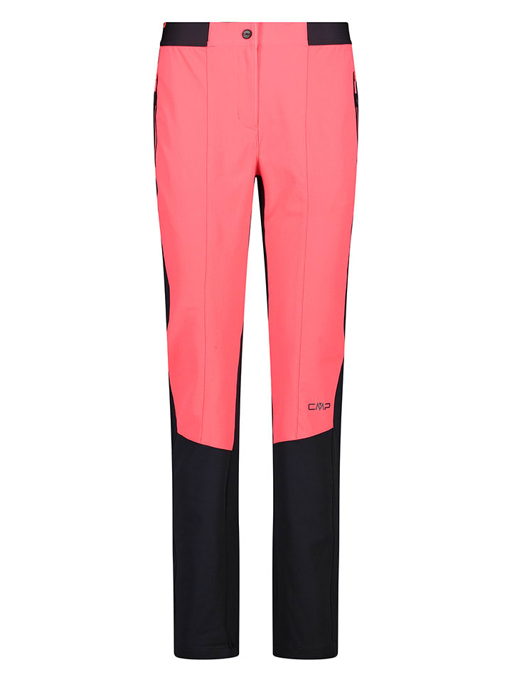 CMP Spodnie funkcyjne w kolorze czarno-różowym rozmiar: 34