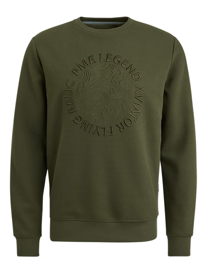 PME Legend Bluza w kolorze ciemnozielonym rozmiar: M