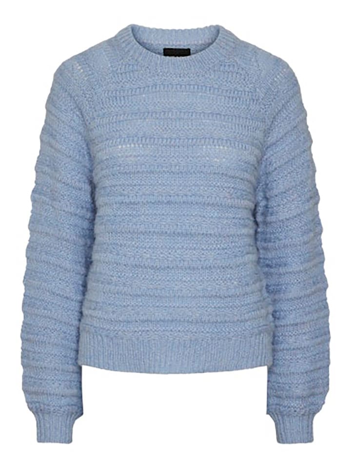 Pieces Sweter w kolorze błękitnym rozmiar: M
