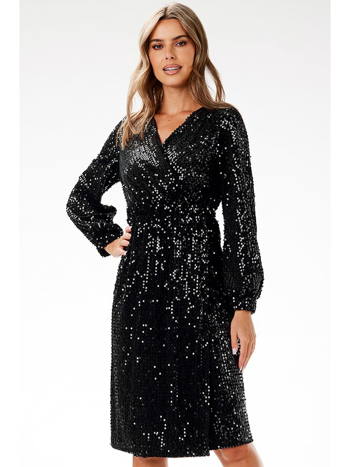 Awama Sukienka w kolorze czarnym rozmiar: XL