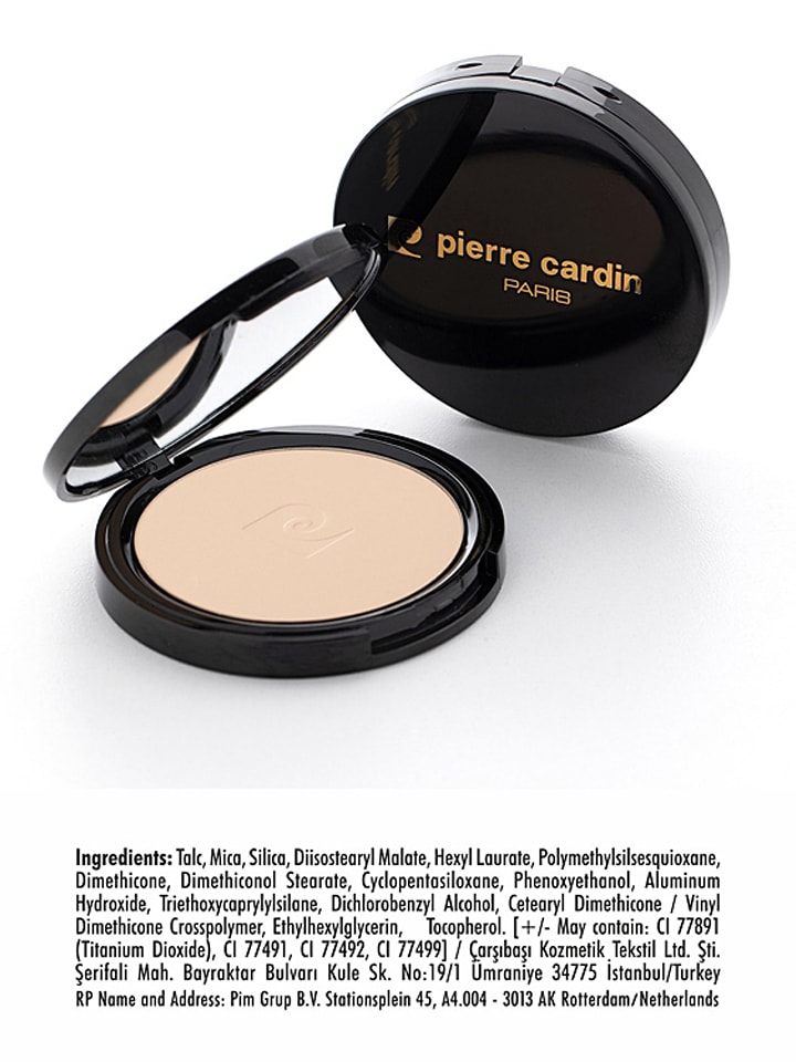 Pierre Cardin Puder "Porcelain Edition - Beige" - 12 g rozmiar: onesize