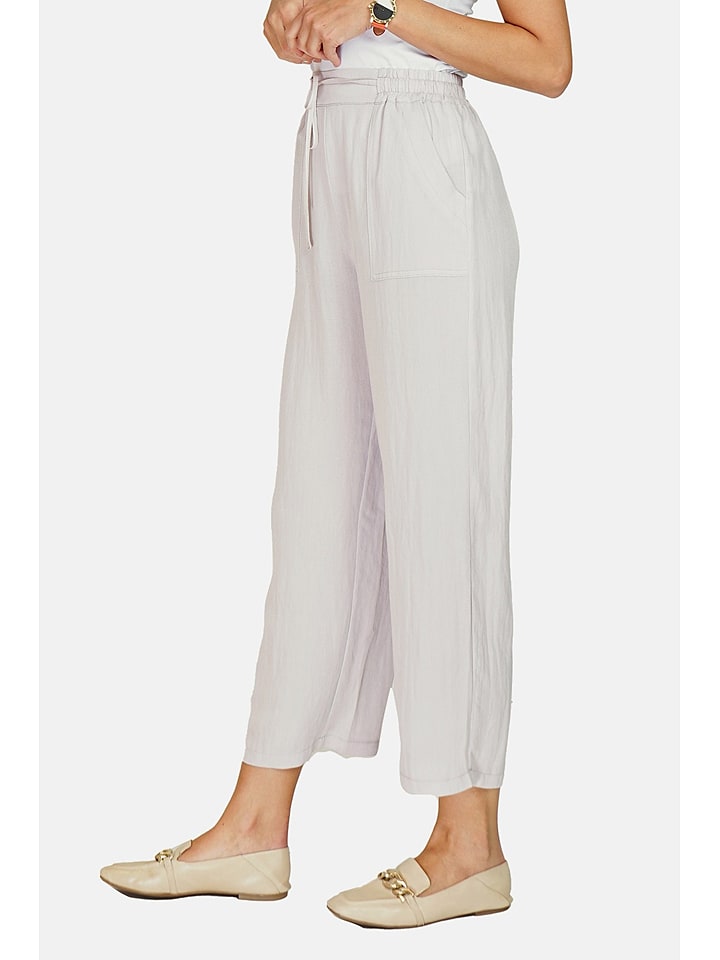 Le Jardin du Lin Spodnie w kolorze lawendowym rozmiar: 36