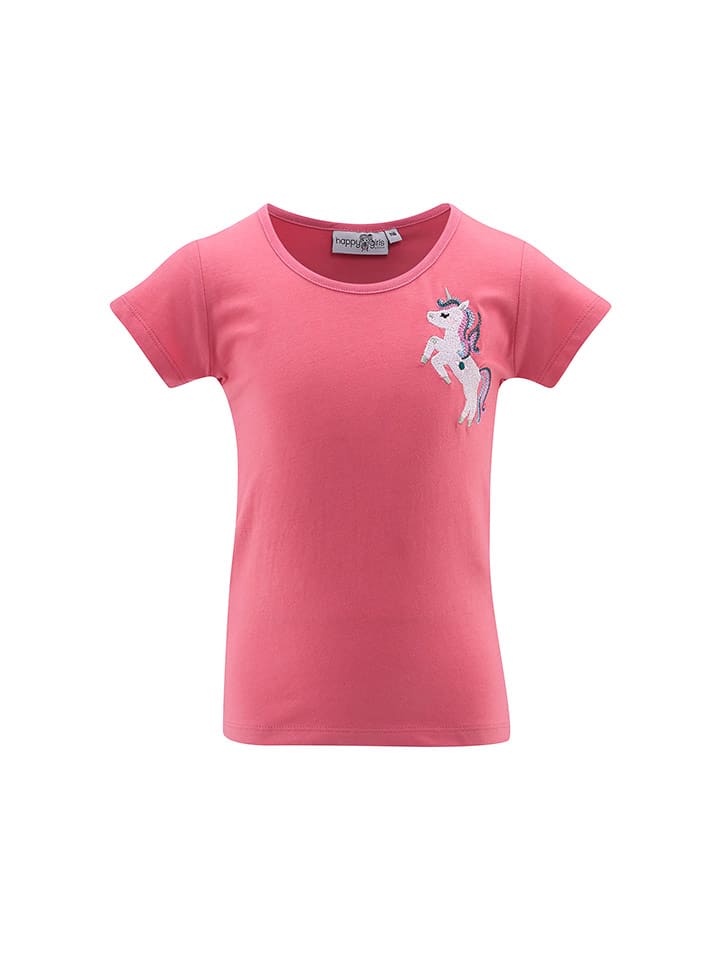 happy girls by Eisend Koszulka w kolorze różowym rozmiar: 110